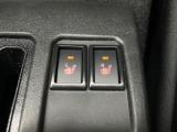 【シートヒーター】寒い日に重宝するシートヒーター!エアコンより早く温まってくれるので寒がりの人も安心ですね♪エアコンの温風は乾燥するから苦手、という方にもをおすすめです。