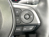 【レーダークルーズコントロール】高速道路での長距離走行が楽に!!自動で速度を保つクルーズコントロールが、衝突軽減システムと連携し、前方の車両を感知して車間を保つように速度調節してくれます!!
