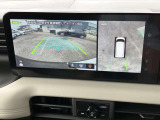 『上からマル見え!』スムーズな駐車と車両周辺の安全確認に役立つ、アラウンドビューモニターを搭載!