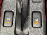 【シートヒーター】寒い日に重宝するシートヒーター!エアコンより早く温まってくれるので寒がりの人も安心ですね♪エアコンの温風は乾燥するから苦手、という方にもをおすすめです。