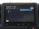 ★オーディオ画面★ラジオ・TV視聴に対応。iPodやUSB接続での音楽再生、Bluetooth Audioによるワイヤレス再生も楽しめます!