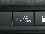 【1500Wアクセサリーコンセント】消費電力1500Wまでの家電が使えます。キャンプやスポーツ・アウトドアでのアクティビティはもちろん、災害・停電の際に大活躍♪