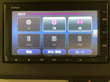 ナビゲーションはインターナビ対応のGathers純正メモリーナビを搭載しています。Bluetoothオーディオ機能がありますので、スマートフォンなどの音楽も再生できます。