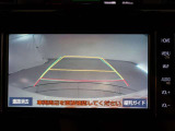 バックガイドモニターで、後方を確認しながら安心して駐車することができます。運転初心者も熟練者も必須の機能ですよ!