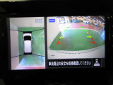 アラウンドビューモニターで車庫入れも空から見ている様に駐車できラクラクです。