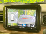 【全方位モニター用カメラ】専用のカメラにより、上から見下ろしたような視点で360度クルマの周囲を確認することができます☆死角部分も確認しやすく、狭い場所での切り返しや駐車もスムーズに行えます。