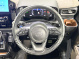 【ステアリングスイッチ】運転中、前方から目線をそらすことなく、オーディオ等の操作が可能な便利機能!安心&快適なドライブを演出してくれます♪