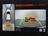 バックガイドモニターを装備しています、車庫入れもラクラクです。パノラミックビューモニターを搭載しています、上からの画像も表示されます。