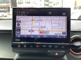 ナビゲーションは9インチギャザズメモリーナビ(LXU-237NBi)が装着されております。AM、FM、CD、DVD再生、USB、音楽録音再生、フルセグTV、Bluetoothがご使用いただけます。