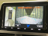 【パノラミックビューモニター】専用のカメラにより、上から見下ろしたような視点で360度クルマの周囲を確認することができます☆死角部分も確認しやすく、狭い場所での切り返しや駐車もスムーズに行えます。