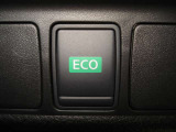 ECOモードで低燃費運転をアシスト♪エンジンとCVTまたはATとで協調制御し、燃費を向上させるよう制御します!