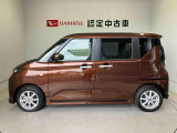 側面からの写真です。ご希望のお車が見当たらない場合は、弊社スタッフがしっかりとお客様のご要望に合ったお車をお探し致します。
