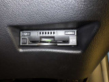 ETC車載器付きです。高速道路の料金所もスムーズに通過できます。