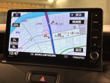 ギャザズ9インチナビVXM-245VZi(TV DVD CD録音 BT音楽 CD SD USB 車両連携機能)Rカメラ付き ナビ搭載です。知らない道も安心ですね!