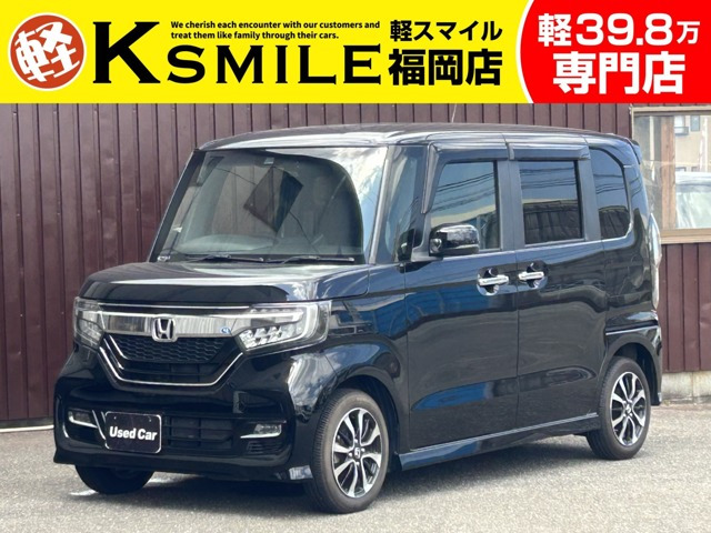 N-BOXカスタム G L ホンダセンシング 禁煙車 両側スライド片側電動ドア