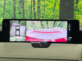 【360&deg;ビューモニター】専用のカメラにより、上から見下ろしたような視点で360度クルマの周囲を確認することができます☆死角部分も確認しやすく、狭い場所での切り返しや駐車もスムーズに行えます。