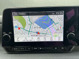 見やすい日産純正ナビゲーションです。