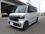 Honda SENSING(先進の安全運転支援システム)搭載のN-BOXカスタムが入庫しました。お気軽にお問合せください!