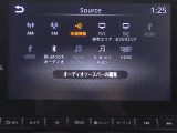 フルセグTV、Bluetoothオーディオ対応でお気に入りの音楽をお楽しみいただけます。