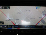 地図画面はこのように分かりやすく表示されます♪目的地を設定して快適なドライブにしましょう!