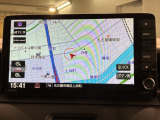 ギャザズナビ搭載です。知らない道も安心ですね!