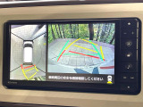【パノラマモニター】専用のカメラにより、上から見下ろしたような視点で360度クルマの周囲を確認することができます☆死角部分も確認しやすく、狭い場所での切り返しや駐車もスムーズに行えます。