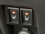 【シートヒーター】寒い日に重宝するシートヒーター!エアコンより早く温まってくれるので寒がりの人も安心ですね♪エアコンの温風は乾燥するから苦手、という方にもをおすすめです。