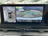 アラウンドビューモニターの映像も確認出来ます。
