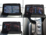 ナビやオーディオ、ご自身の運転記録やメンテナンスログを表示する「マツダコネクト」を搭載。人間工学に基づき、自然な位置に搭載されております。もちろんBluetooth等のオーディオにも対応しております。