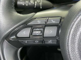 ステアリングスイッチ装備!運転しながら手元でオーディオの操作などができます。