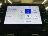 FM,AM、メディアプレイヤーの接続、ブルートゥースオーディオなどが楽しめます。