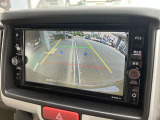 車両後方を確認「バックビューモニター」!クリアな映像で安心です♪