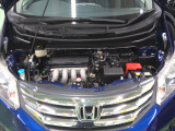 自慢のエンジンはパワードbyHONDAです。精度とバランスにこだわって、低回転からスムースなパワーを発揮します。