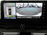 アラウンドビューモニター付です。上から丸見え、車庫入れも安心!