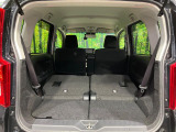 普段のお買い物や通勤、送迎等に十分な荷室スペースを確保しております。セカンドシートを倒すと、大きな荷物の積載も可能です♪