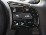 ◆アダプティブクルーズコントロール◆予め設定した車速内でクルマが自動的に加減速。前走車との適切な車間距離を維持しながら追従走行します。【LKAS】車線維持支援システムでステアリング操作を支援。