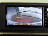 バックガイドモニターで、後方を確認しながら安心して駐車することができます。運転初心者も熟練者も必須の機能ですよ!