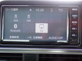 オーディオソースはご覧の通りです。Bluetoothを搭載しています。スマホと連動させると音楽等楽しむことが出来ます。