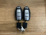 【スマートキー】 スマートキーを携帯していれば、ドアハンドルのボタンを押してロックの解除ができ、パワースライドドアもワンタッチで開閉できます。