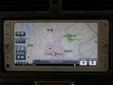 ナビゲーション付き。タッチパネル式で使いやすく、お出かけもラクラクです。