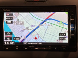 アップルカープレイ対応ギャザズナビ搭載です。知らない道も安心ですね!