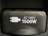 【1500Wアクセサリーコンセント】消費電力1500Wまでの家電が使えます。キャンプやスポーツ・アウトドアでのアクティビティはもちろん、災害・停電の際に大活躍♪
