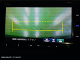 バックカメラの画像です。ガイドラインがスムースな車庫入れをサポートいたします。車庫入れの安心感がアップしますね。