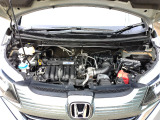 自慢のエンジンはパワードbyHONDAです。精度とバランスにこだわって、低回転からスムースなパワーを発揮します。