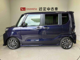 側面からの写真です。ご希望のお車が見当たらない場合は、弊社スタッフがしっかりとお客様のご要望に合ったお車をお探し致します。