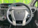 インテリアに合わせたデザインのステアリングは、運転される方のことも考え、運転しやすい形状、大きさです。是非一度、実際に触ってお確かめください。
