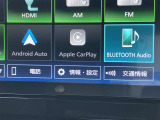AppleCarPlayやAndroidAutoを利用してアプリの表示も可能です。