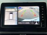 アラウンドビューモニターは4方のカメラで真上から車を見たようにモニターで確認ができる日産の自慢の装備です。是非実際の車で体感してみてください。