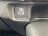 USB(タイプC)急速充電が使いやすいところに付いてます