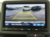 リアワイドカメラシステム!従来の視野に加えて、後方側方を約180&deg;まで見えるワイドビューと、後方を真上から見たような視野で駐車時などに便利なトップダウンビューの3つの視野があります!